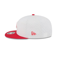 Kansas City Chiefs 2025 Training Split Panel 9FIFTY Snapback Hat
