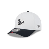 Houston Texans 2025 Training 9FORTY M-Crown A-Frame Snapback Hat