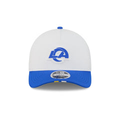 Los Angeles Rams 2025 Training 9FORTY M-Crown A-Frame Snapback Hat
