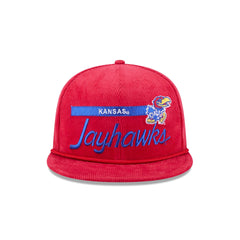 Kansas Jayhawks College Vault Corduroy Rope 9FIFTY Snapback Hat