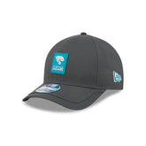 Jacksonville Jaguars 2025 Sideline Cold Weather Steel Clouds 9FORTY M-Crown Snapback Hat
