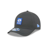 Los Angeles Rams 2025 Sideline Cold Weather Steel Clouds 9FORTY M-Crown Snapback Hat