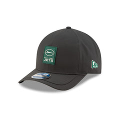 New York Jets 2025 Sideline Cold Weather Steel Clouds 9FORTY M-Crown Snapback Hat