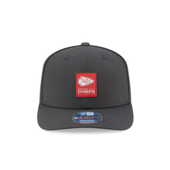 Kansas City Chiefs 2025 Sideline Cold Weather Steel Clouds 9SEVENTY Stretch-Snap Hat