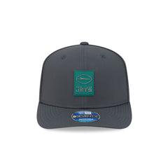 New York Jets 2025 Sideline Cold Weather Steel Clouds 9SEVENTY Stretch-Snap Hat