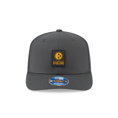 Pittsburgh Steelers 2025 Sideline Cold Weather Steel Clouds 9SEVENTY Stretch-Snap Hat