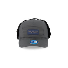 New England Patriots 2025 Sideline Cold Weather Steel Clouds Runner Dogear Adjustable Hat