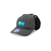 Jacksonville Jaguars 2025 Sideline Cold Weather Steel Clouds Runner Dogear Adjustable Hat