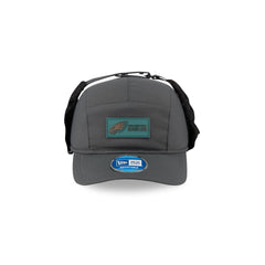 Philadelphia Eagles 2025 Sideline Cold Weather Steel Clouds Runner Dogear Adjustable Hat