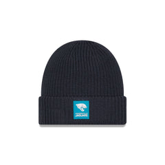 Jacksonville Jaguars 2025 Sideline Cold Weather Steel Clouds Cuff Knit Beanie
