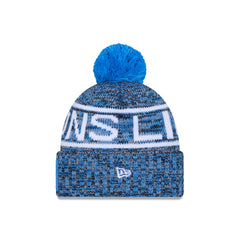 Detroit Lions 2025 Sideline Cold Weather Pom Knit Hat