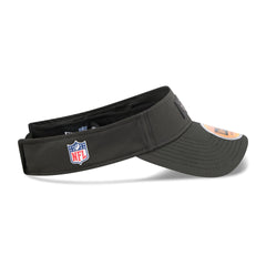 Las Vegas Raiders 2025 Sideline Hot Weather Visor Adjustable Hat