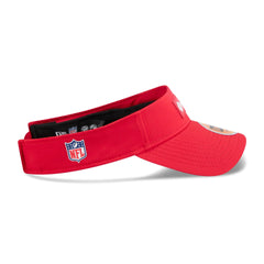 Kansas City Chiefs 2025 Sideline Hot Weather Visor Adjustable Hat