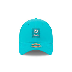 Miami Dolphins 2025 Sideline Hot Weather 39THIRTY Stretch Fit Hat
