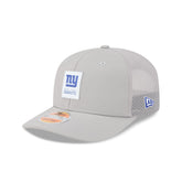 New York Giants 2025 Sideline Hot Weather Gray 9SEVENTY Trucker Hat
