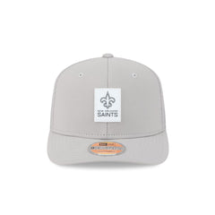 New Orleans Saints 2025 Sideline Hot Weather Gray 9SEVENTY Trucker Hat