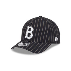 Los Angeles Dodgers Dotted Pinstripe 9FORTY M-Crown A-Frame Adjustable Hat