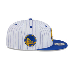 Golden State Warriors Deceptor Pinstripe 9FIFTY Snapback Hat