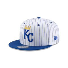 Kansas City Royals Deceptor Pinstripe 9FIFTY Snapback Hat