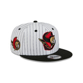 Ottawa Senators Deceptor Pinstripe 9FIFTY Snapback Hat