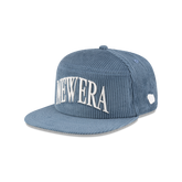 New Era Branded Paragon Corduroy Indigo Split Panel 9FIFTY Snapback Hat
