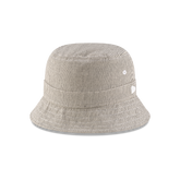 New Era Branded Railroad Stripe Bucket Hat