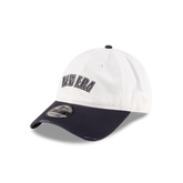 New Era Branded Sweep Rugby College White 9FORTY Adjustable Hat