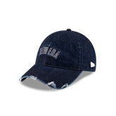 New Era Branded Sweep Rugby Denim Muted Indigo 9FORTY Adjustable Hat