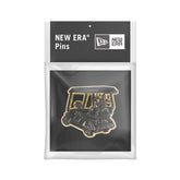 New Era Cap Black Gold Golf Cart Pin