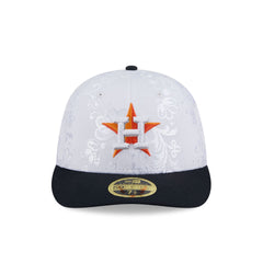 Houston Astros Floral Shine Low Profile 59FIFTY Fitted Hat