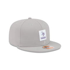 Minnesota Vikings 2025 Sideline Hot Weather Gray 59FIFTY Fitted Hat