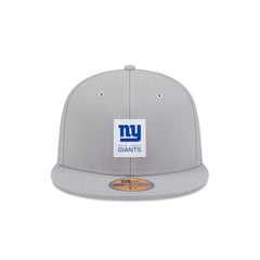 New York Giants 2025 Sideline Hot Weather Gray 59FIFTY Fitted Hat