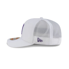 Minnesota Vikings 2025 Sideline Hot Weather White 9SEVENTY Trucker Hat