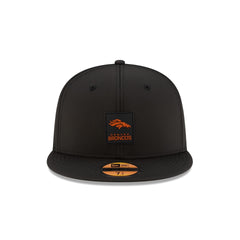 Denver Broncos 2025 Sideline Hot Weather Black 59FIFTY Fitted Hat