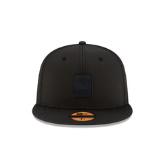 New England Patriots 2025 Sideline Hot Weather Black 59FIFTY Fitted Hat