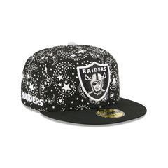 Las Vegas Raiders Star Studded 59FIFTY Fitted Hat