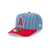 Los Angeles Angels Parallel 59FIFTY A-Frame Fitted Hat