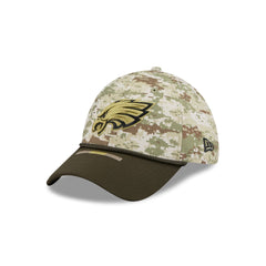 Philadelphia Eagles 2025 Salute to Service Digi Camo 39THIRTY Stretch Fit Hat