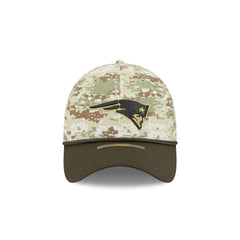 New England Patriots 2025 Salute to Service Digi Camo 39THIRTY Stretch Fit Hat