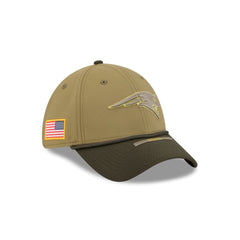 New England Patriots 2025 Salute to Service 39THIRTY Stretch Fit Hat