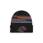 Los Angeles Rams 2025 Crucial Catch Cuff Knit Hat