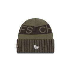 Kansas City Chiefs 2025 Salute to Service Cuff Knit Hat