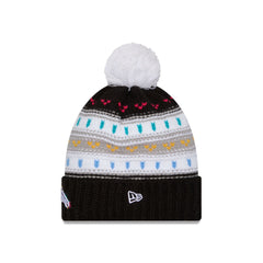 Denver Broncos 2025 Crucial Catch Women's Pom Knit Hat