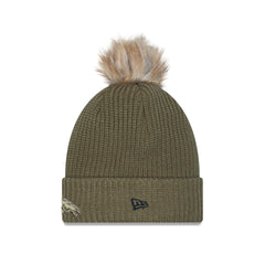 Denver Broncos 2025 Salute to Service Women's Pom Knit Hat