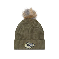 Kansas City Chiefs 2025 Salute to Service Women's Pom Knit Hat