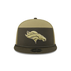 Denver Broncos 2025 Salute to Service Split Panel 9FIFTY Trucker Hat