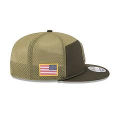 Indianapolis Colts 2025 Salute to Service Split Panel 9FIFTY Trucker Hat