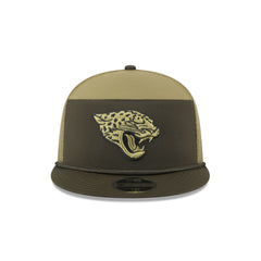 Jacksonville Jaguars 2025 Salute to Service Split Panel 9FIFTY Trucker Hat