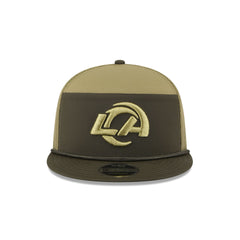 Los Angeles Rams 2025 Salute to Service Split Panel 9FIFTY Trucker Hat