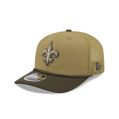 New Orleans Saints 2025 Salute to Service 9SEVENTY Trucker Hat